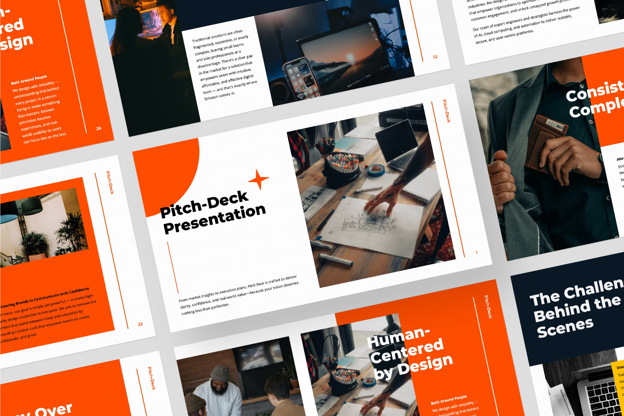 Pitch Deck Template by Studio Gaize - Img 01
