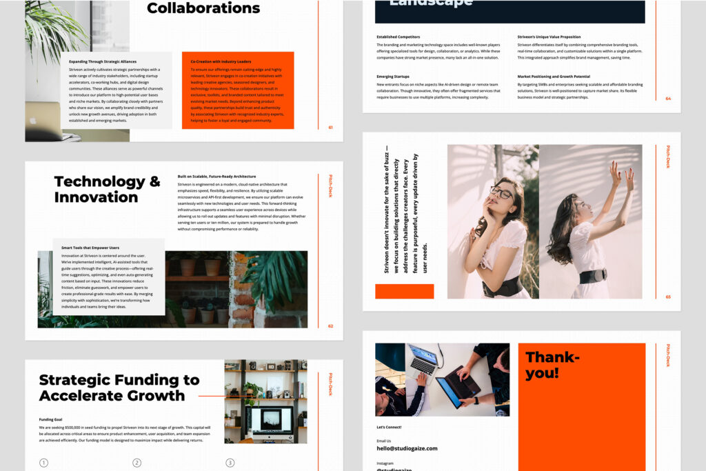 Pitch Deck Template by Studio Gaize - Img 12