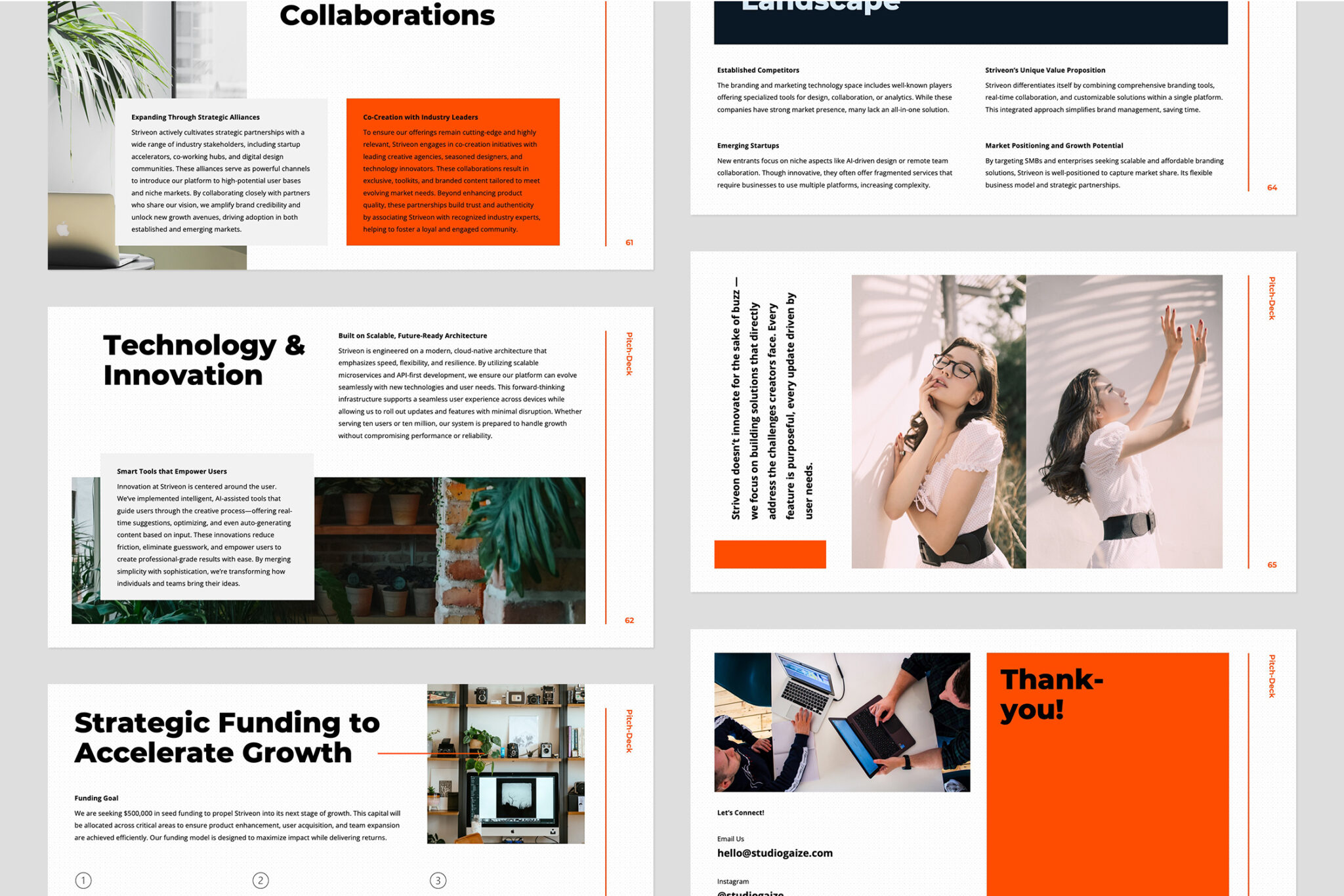 Pitch Deck Template by Studio Gaize - Img 12