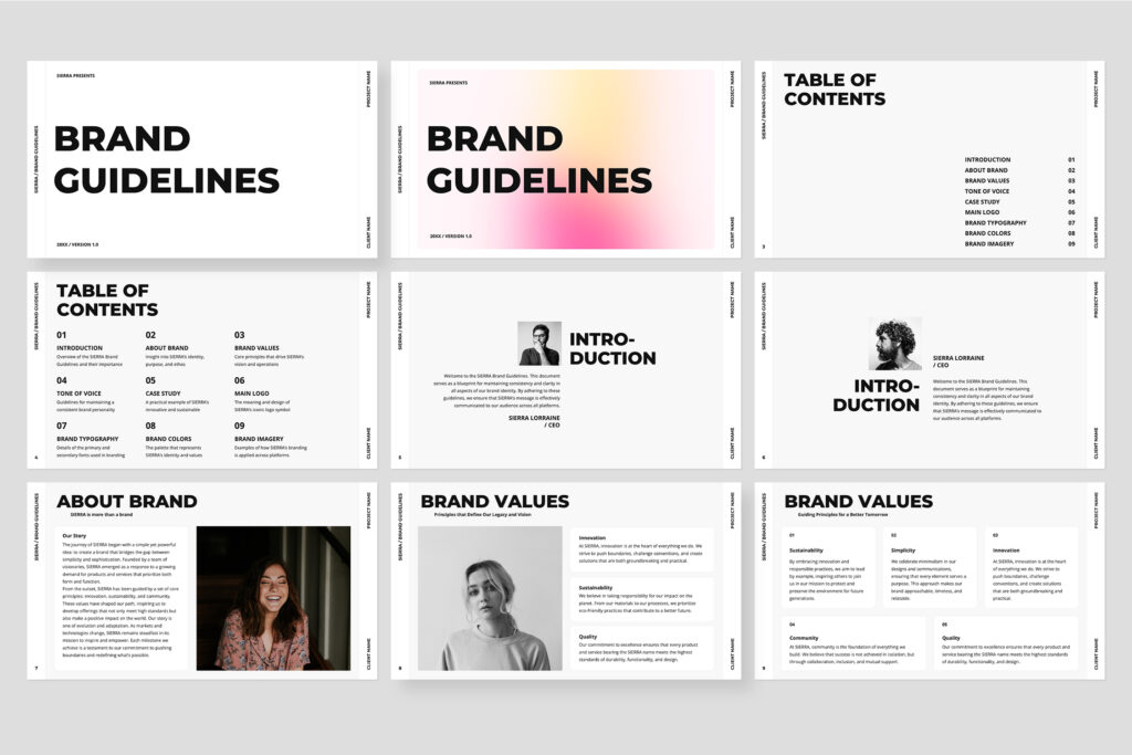 SIERRA Brand Guidelines by Studio Gaize - Img 05