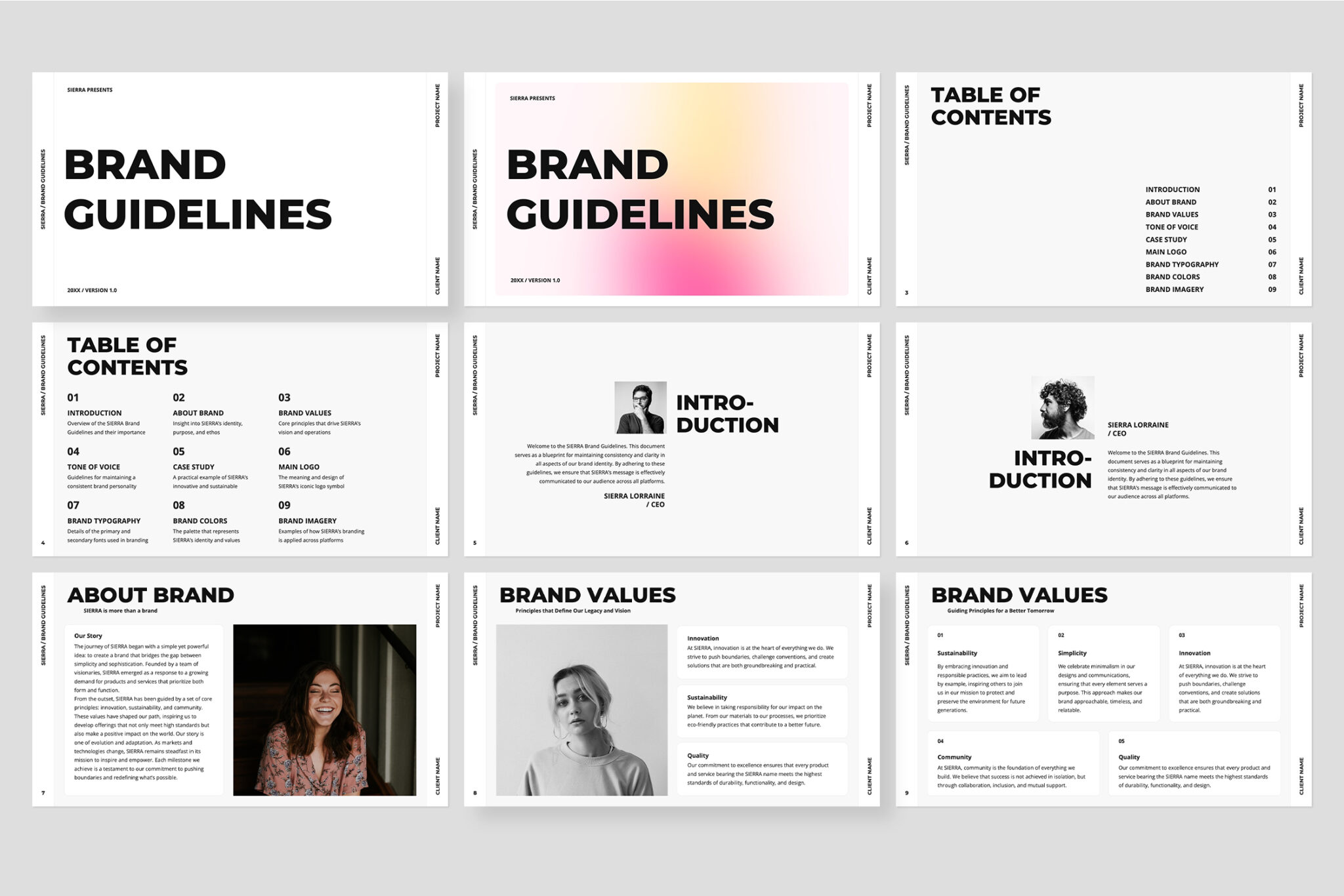 SIERRA Brand Guidelines by Studio Gaize - Img 05