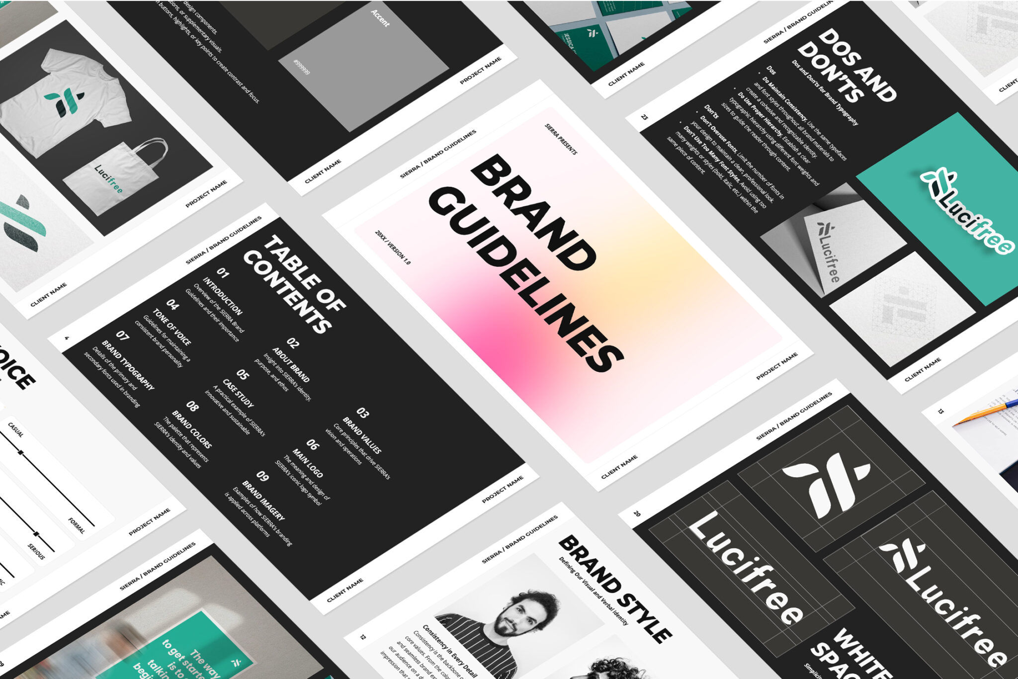 SIERRA Brand Guidelines by Studio Gaize - Img 09