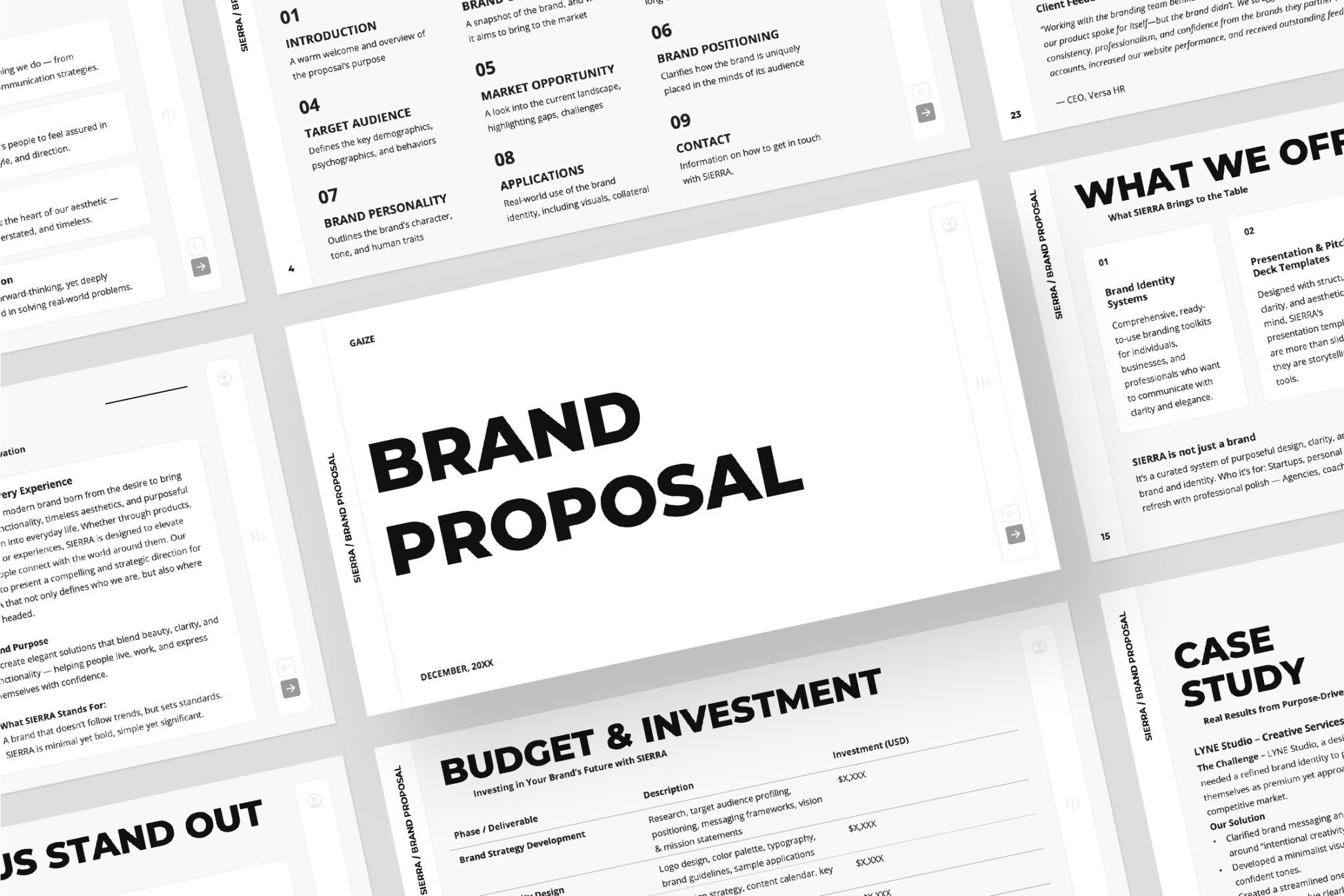 SIERRA Brand Proposal by Studio Gaize - Img 01