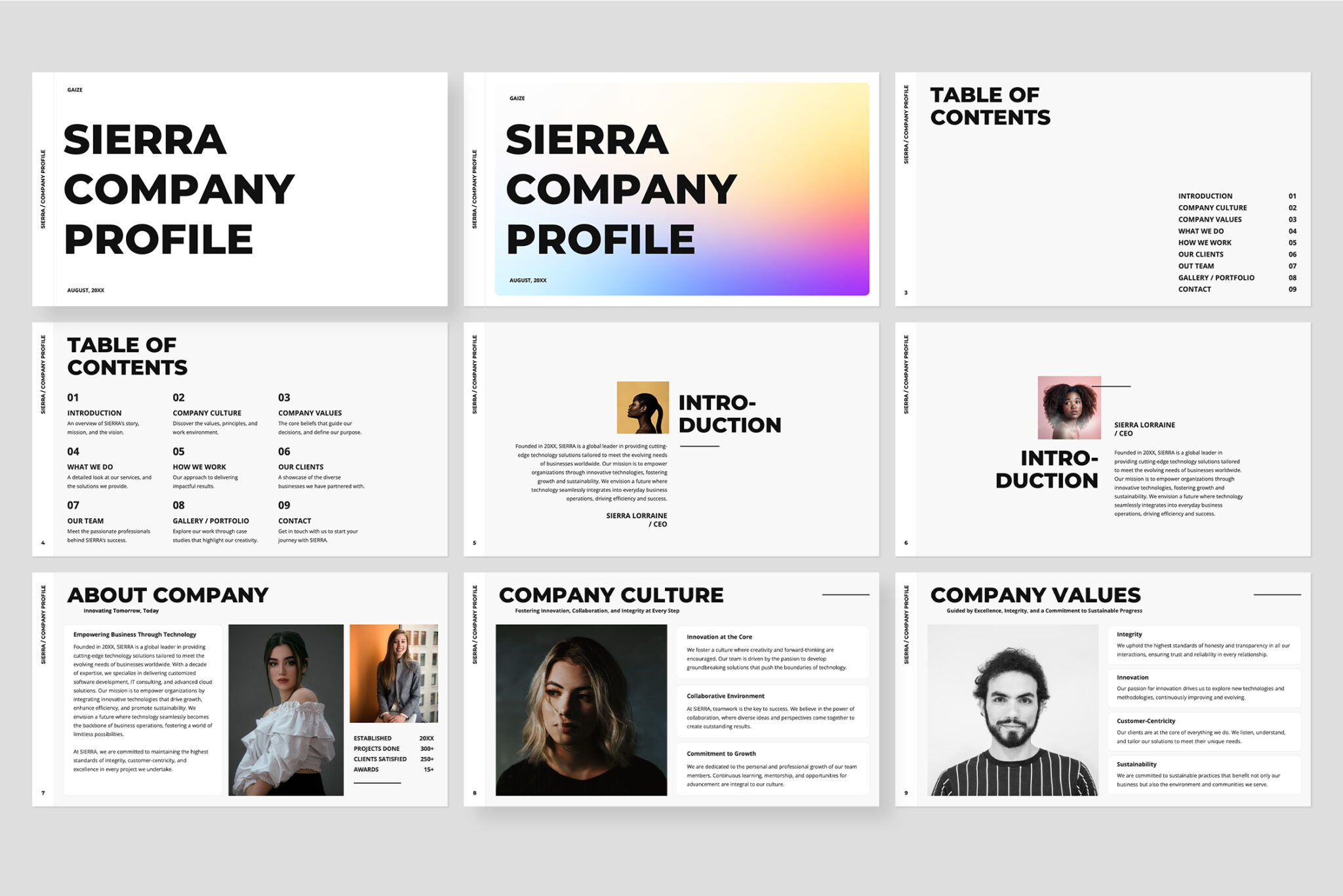 SIERRA Company Profile by Studio Gaize - Img 05