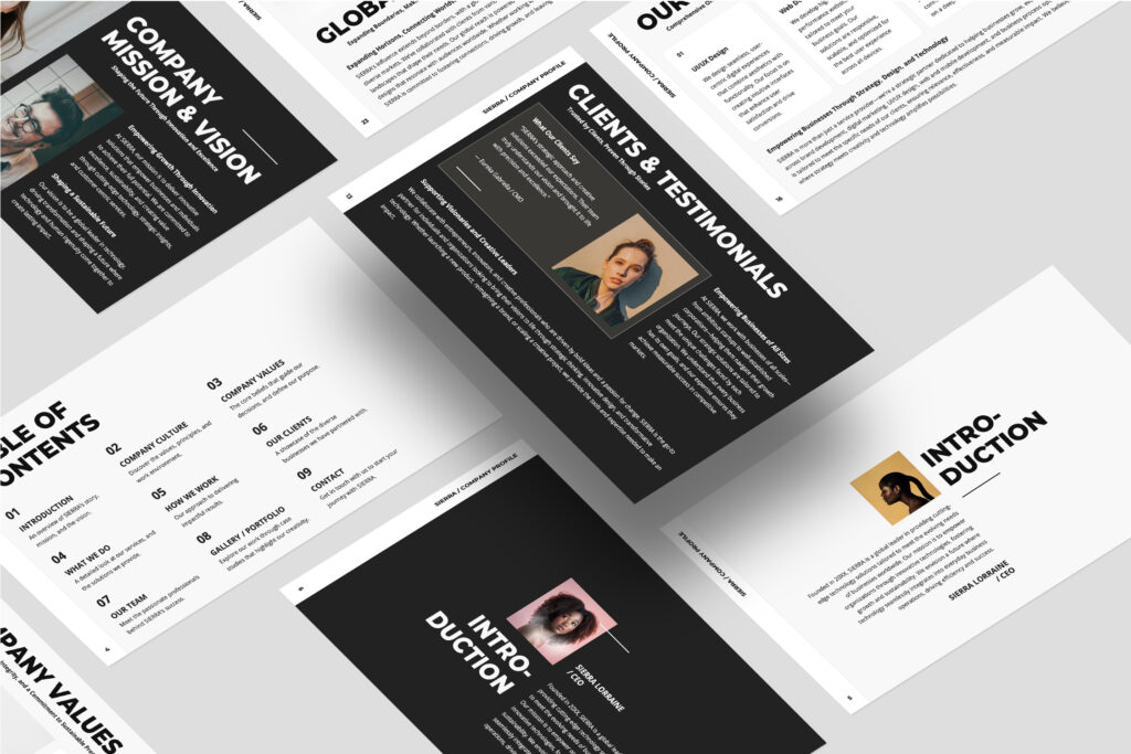 SIERRA Company Profile by Studio Gaize - Img 10
